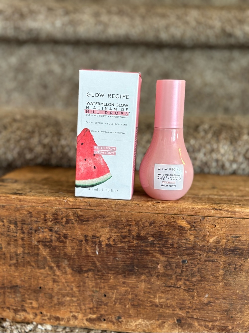 Glow Recipe Pink Watermelon Glow Niacinamide Hue Drops Tinted Serum